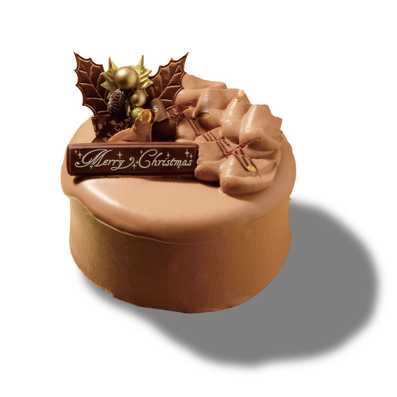 商品画像 クリスマスチョコレートケーキ 12cm-Xmas2025