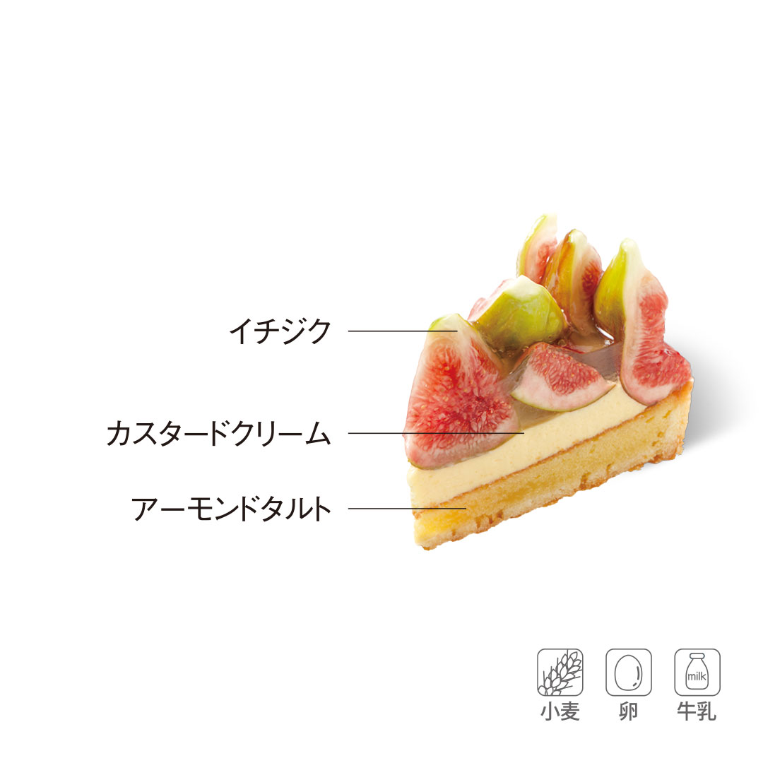 無花果(イチジク)のタルト
