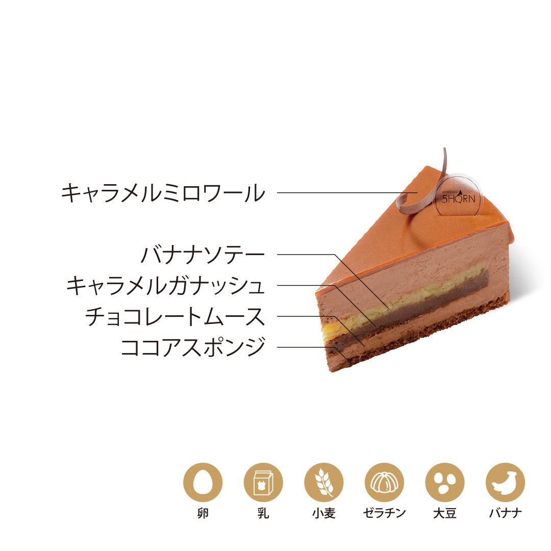 キャラメルチョコバナナ