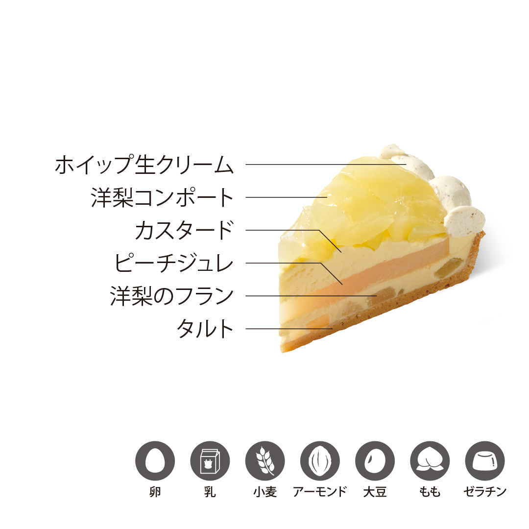 洋梨タルト